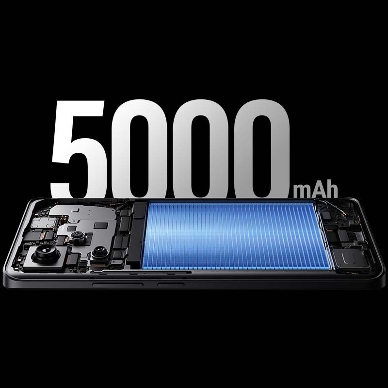 capacidad de la batería del Teléfono móvil Xiaomi Redmi Note 13 Pro+ 5G 12GB/512GB Negro