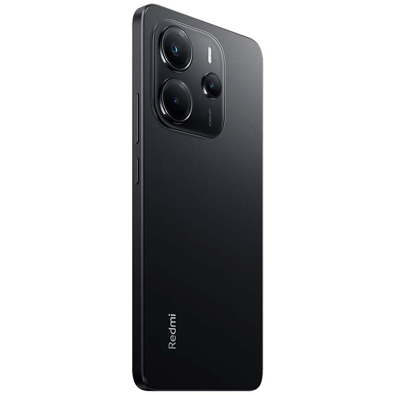 Xiaomi Redmi Note 14 4G 8GB/256GB Negro - vista trasera y lateral