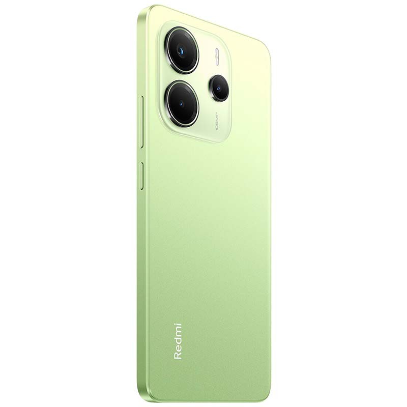 Xiaomi Redmi Note 14 4G 8GB/256GB Verde - vista trasera y lateral