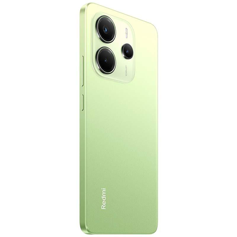 Xiaomi Redmi Note 14 4G 8GB/256GB Verde - vista trasera y lateral