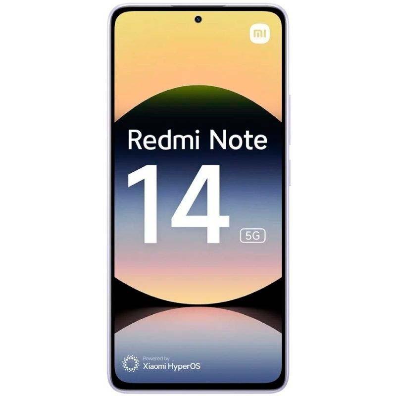 Xiaomi Redmi Note 14 5G 8GB/256GB Lavanda - vista frontal