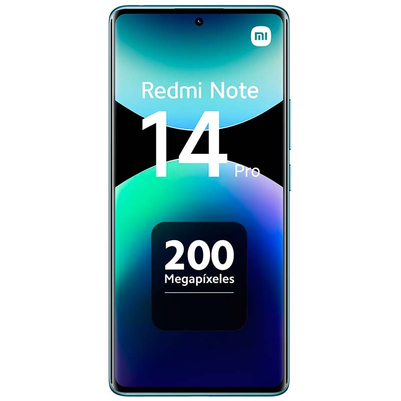 Xiaomi Redmi Note 14 Pro 4G 8GB/256GB Azul - vista frontal