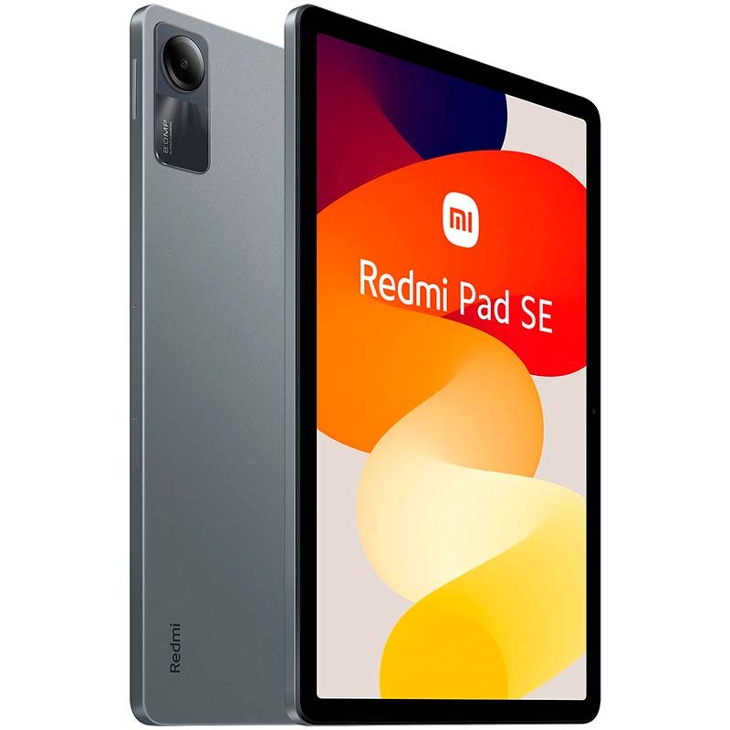 Xiaomi Redmi Pad SE 4GB/128GB Gris Frontal y trasera