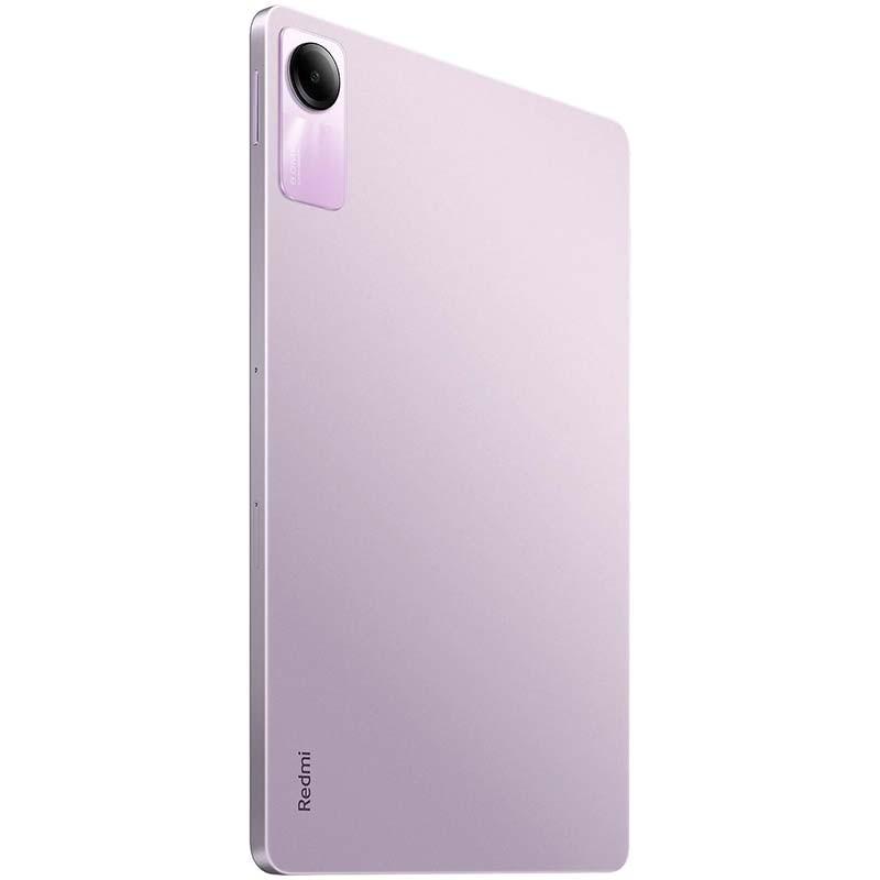 vista trasera y lateral de la Xiaomi Redmi Pad SE 4GB/128GB Lavanda