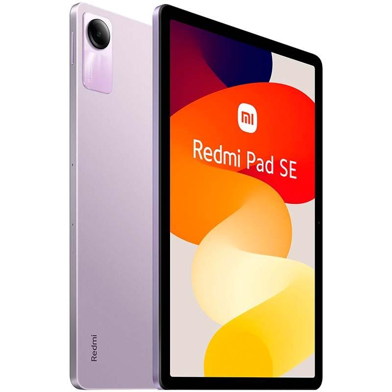 vista frontal, trasera y lateral de la Xiaomi Redmi Pad SE 4GB/128GB Lavanda
