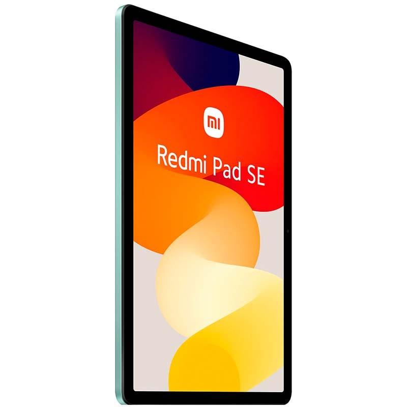vista frontal y lateral de la Xiaomi Redmi Pad SE 4GB/128GB Verde