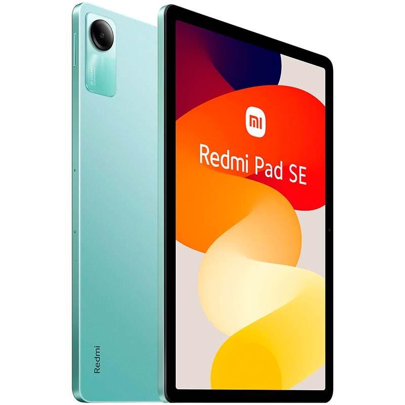 vista frontal, trasera y lateral de la Xiaomi Redmi Pad SE 4GB/128GB Verde