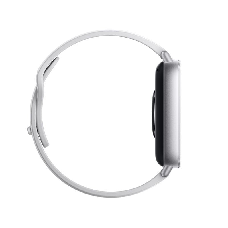 Lateral izquierdo de Xiaomi Redmi Watch 5 Active Plata - Reloj inteligente