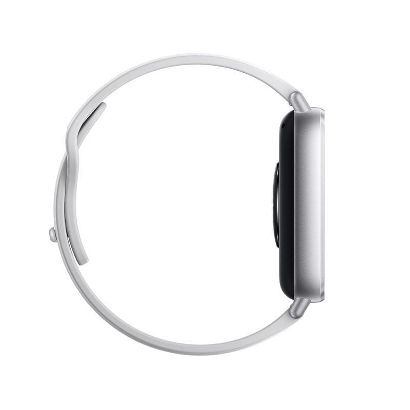 Lateral izquierdo de Xiaomi Redmi Watch 5 Active Plata - Reloj inteligente