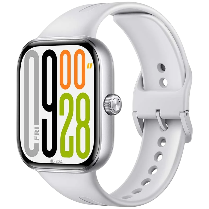 Xiaomi Redmi Watch 5 Plata - Reloj inteligente con GPS