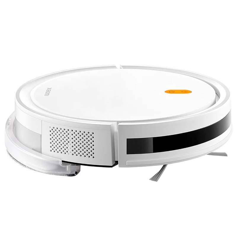 vista lateral de la Aspiradora Xiaomi Robot Vacuum E5 Blanco