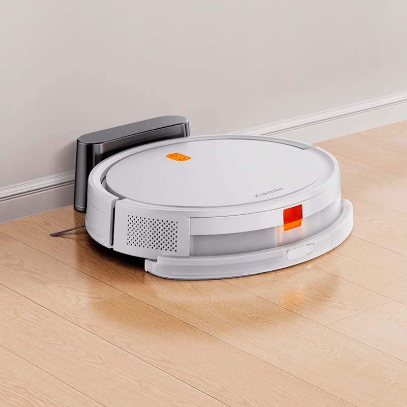 fotografía real de la Aspiradora Xiaomi Robot Vacuum E5 Blanco
