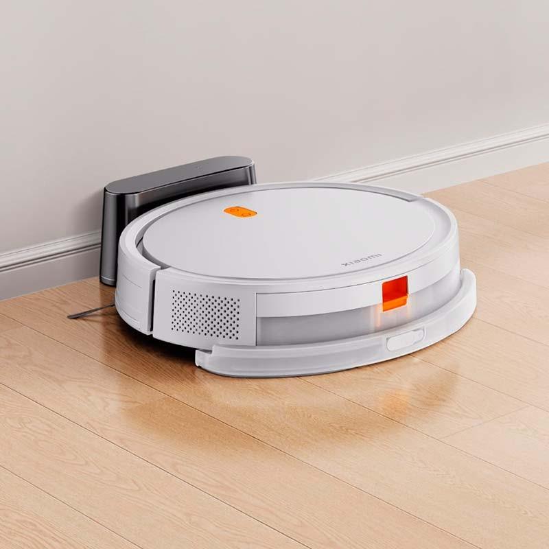 fotografía real de la Aspiradora Xiaomi Robot Vacuum E5 Blanco