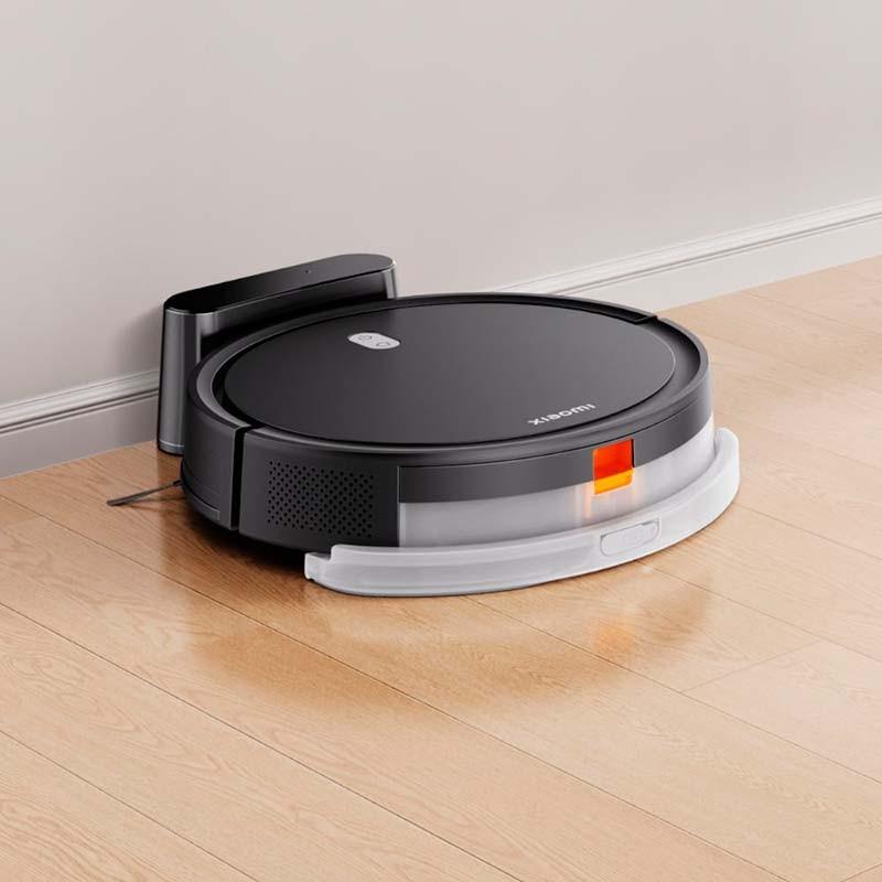 fotografía real de la Aspiradora Xiaomi Robot Vacuum E5 Negro