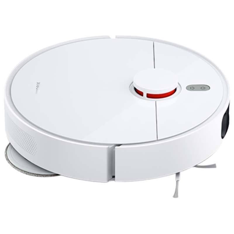 vista lateral del Aspirador Robot Xiaomi Robot Vacuum S10 Plus Blanco