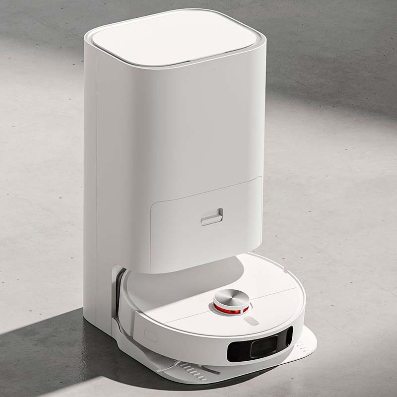Foto real do aspirador de pó robô Xiaomi Robot Vacuum X10+