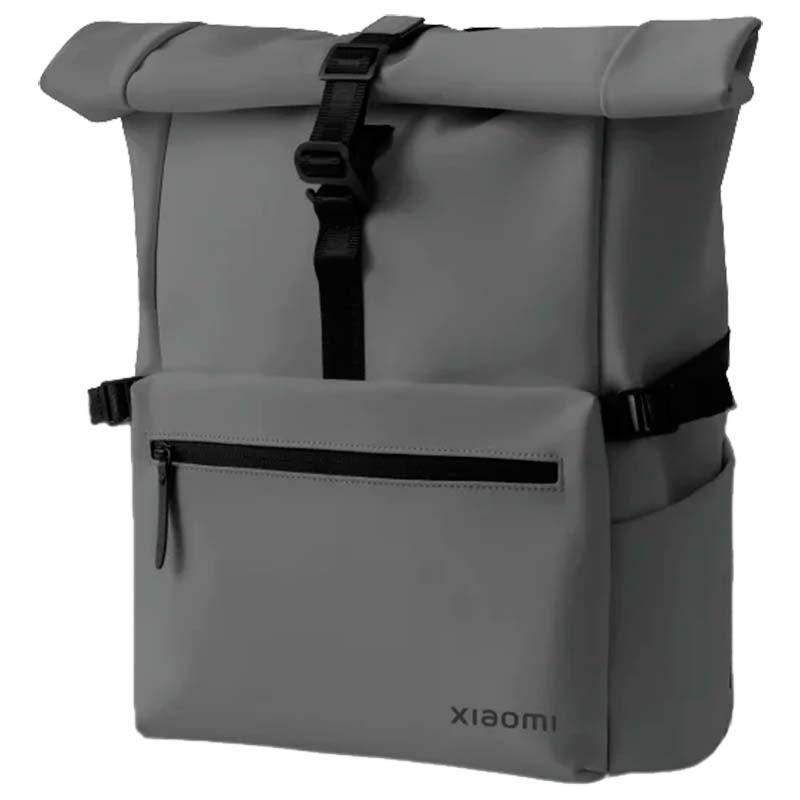 vista frontal de la mochila Xiaomi Roll Top Casual Backpack