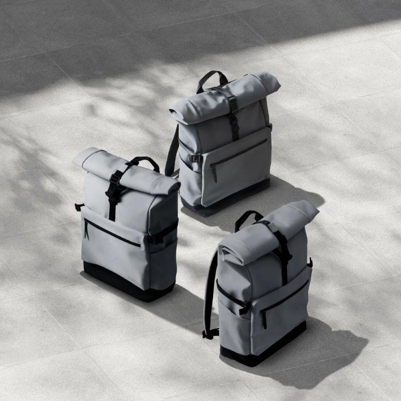 fotografía real de la mochila Xiaomi Roll Top Casual Backpack