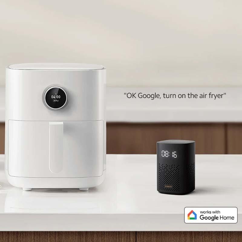 control por voz de la Freidora de Aire Xiaomi Smart Air Fryer 4.5L Blanco