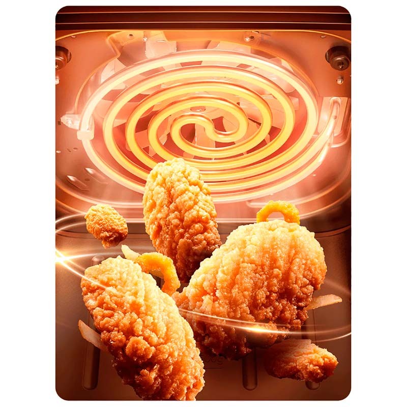 grill de la Freidora de Aire Xiaomi Smart Air Fryer 5.5L Blanco