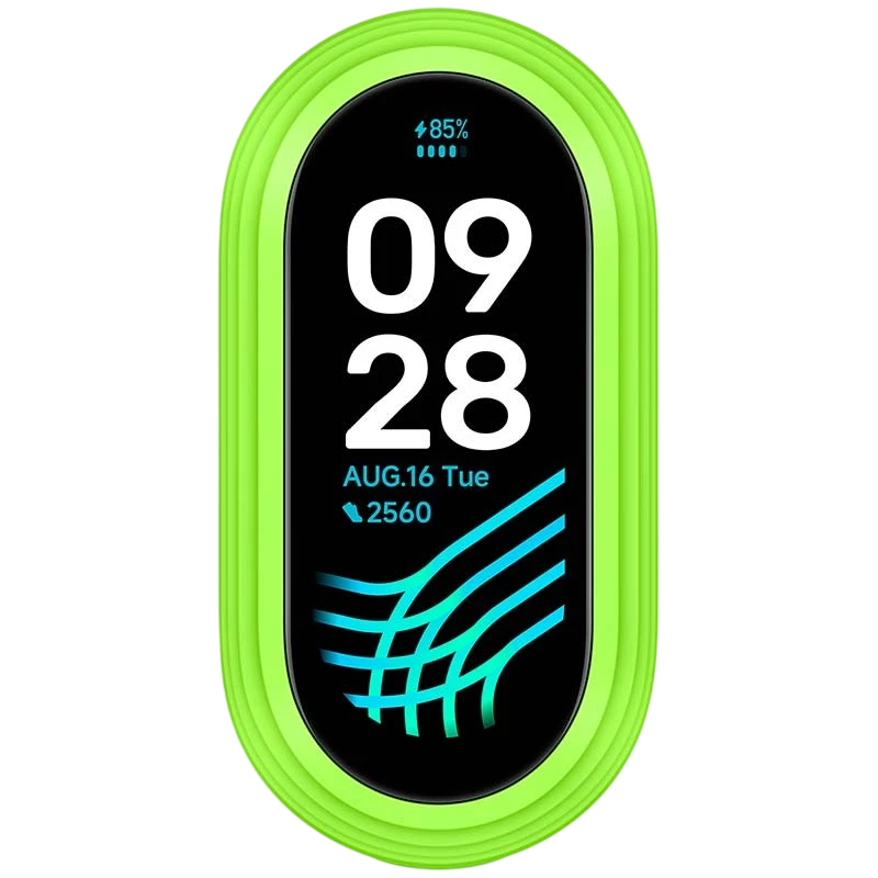 Xiaomi Smart Band 8 Running Clip Negro+Verde