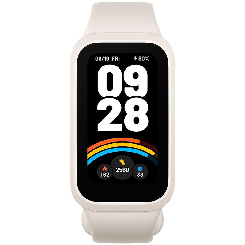 Xiaomi Smart Band 9 Active Beige - vista frontal