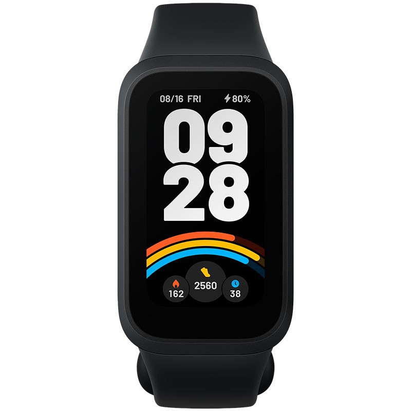 Xiaomi Smart Band 9 Active Negro - vista frontal