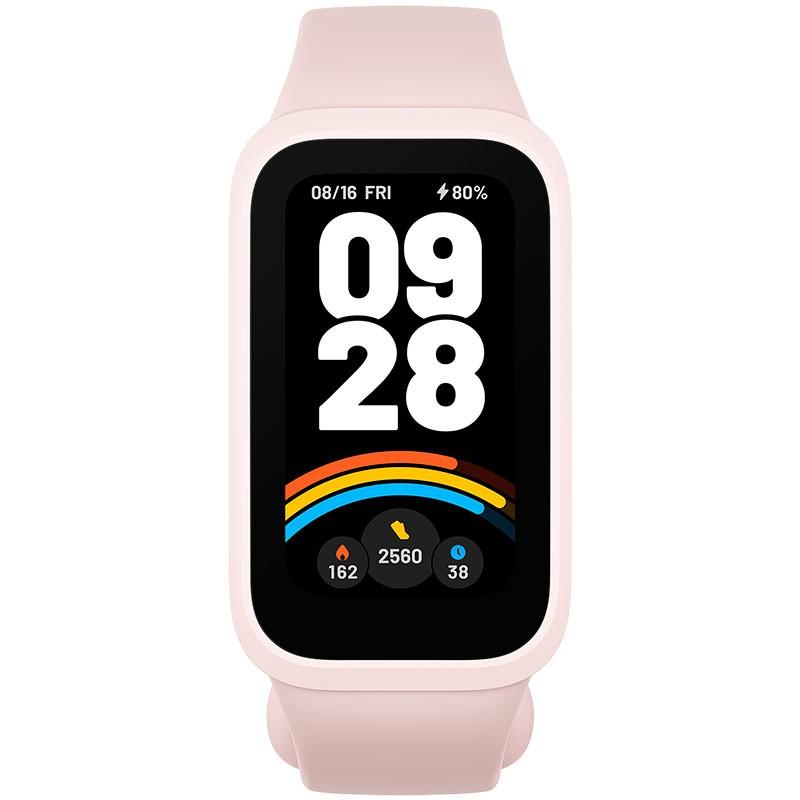 Xiaomi Smart Band 9 Active Rose - vue de face