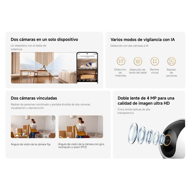 Xiaomi Smart Camera C500 Dual - características principales