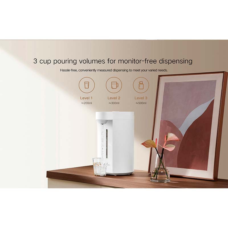 Xiaomi Smart Electric Hot Water Dispenser 5L - cantidad de dispensación