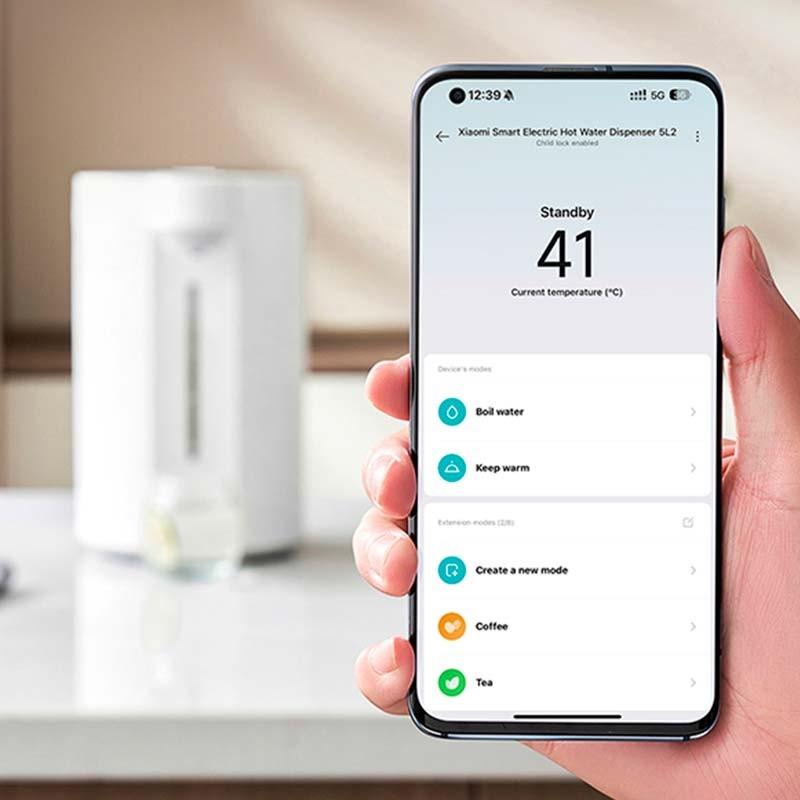 Xiaomi Smart Electric Hot Water Dispenser 5L - control remoto
