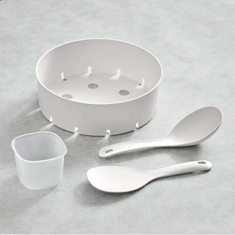 contenido del embalaje de la Arrocera Eléctrica Xiaomi Smart Multifunctional Rice Cooker 3L