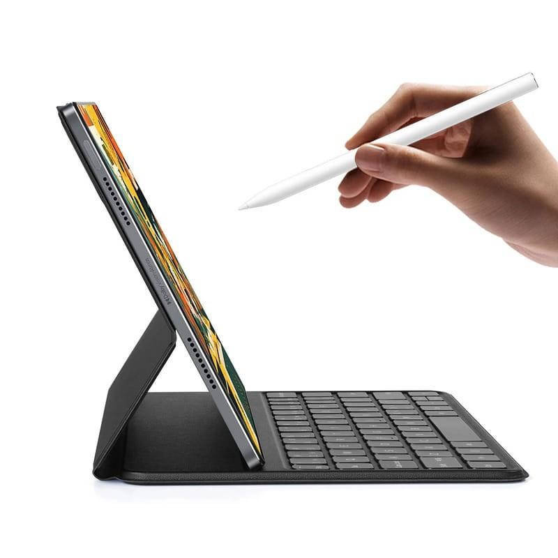 Stylus Xiaomi Smart Pen 2nd Generation White foto real junto com Xiaomi Pad 5