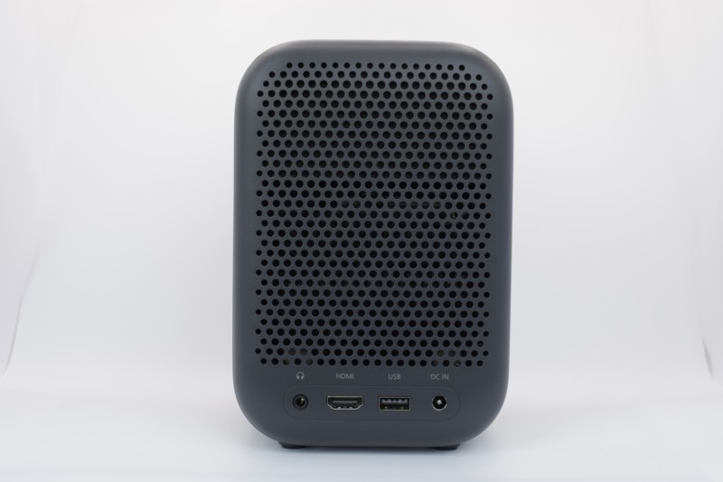 Photo réelle de l'arrière du Xiaomi Smart Projector L1 FHD 2GB/16GB Google TV - Projecteur