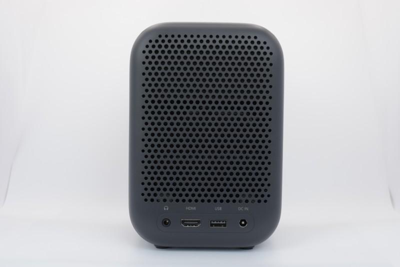 Photo réelle de l'arrière du Xiaomi Smart Projector L1 FHD 2GB/16GB Google TV - Projecteur