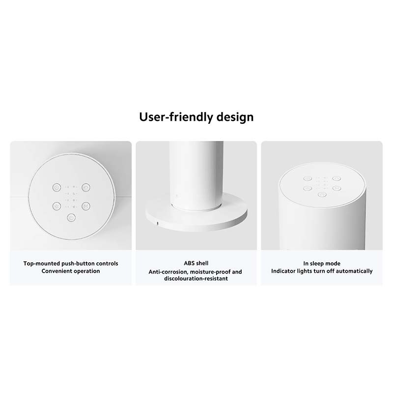 Xiaomi Smart Tower Fan 2 - detalles del diseño
