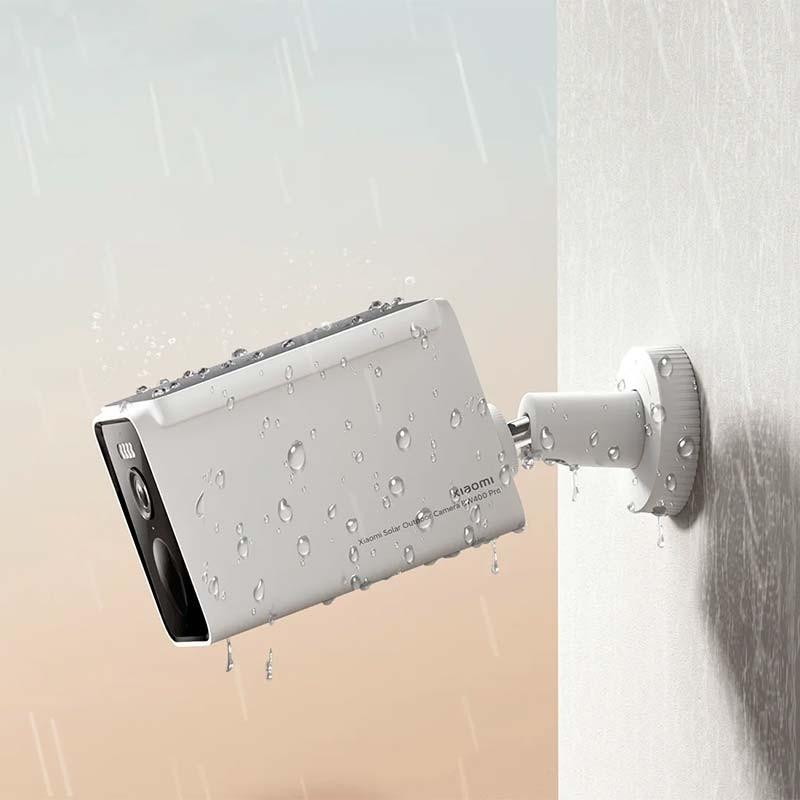 resistencia al agua de la Cámara de Seguridad IP Xiaomi Solar Outdoor Camera BW400 Pro