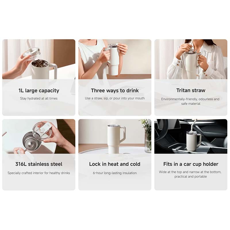 Xiaomi Straw Mug - características principales