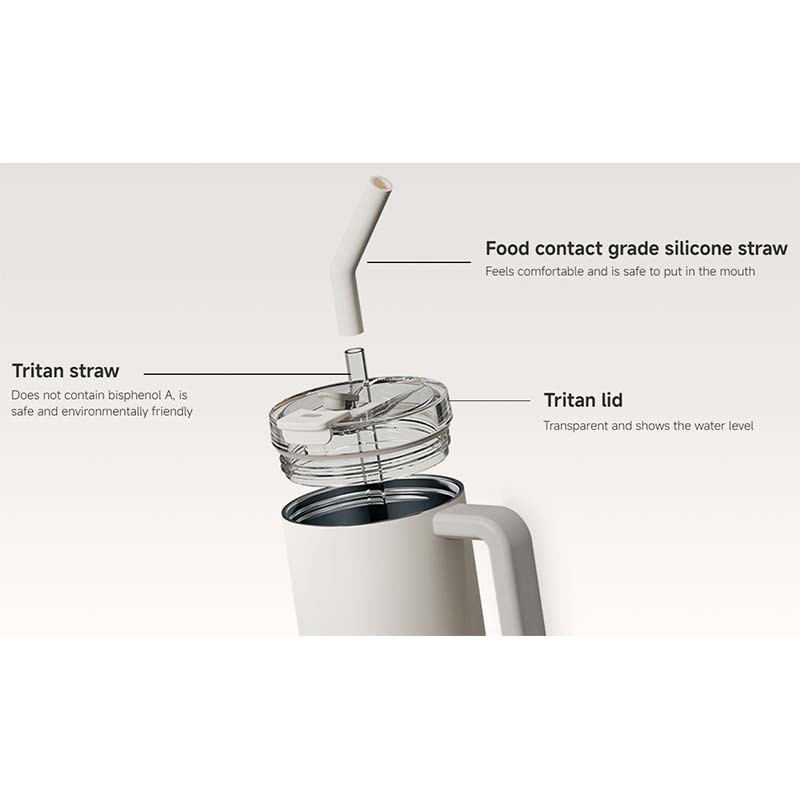 Xiaomi Straw Mug - materiales de fabricación