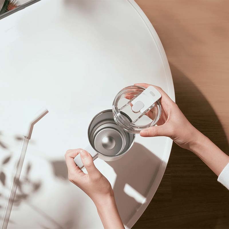 Xiaomi Straw Mug - interior de acero inoxidable