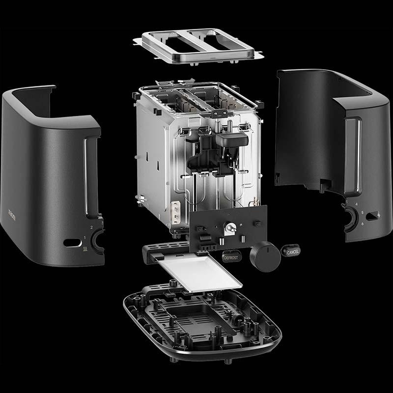 Xiaomi Toaster - componentes internos