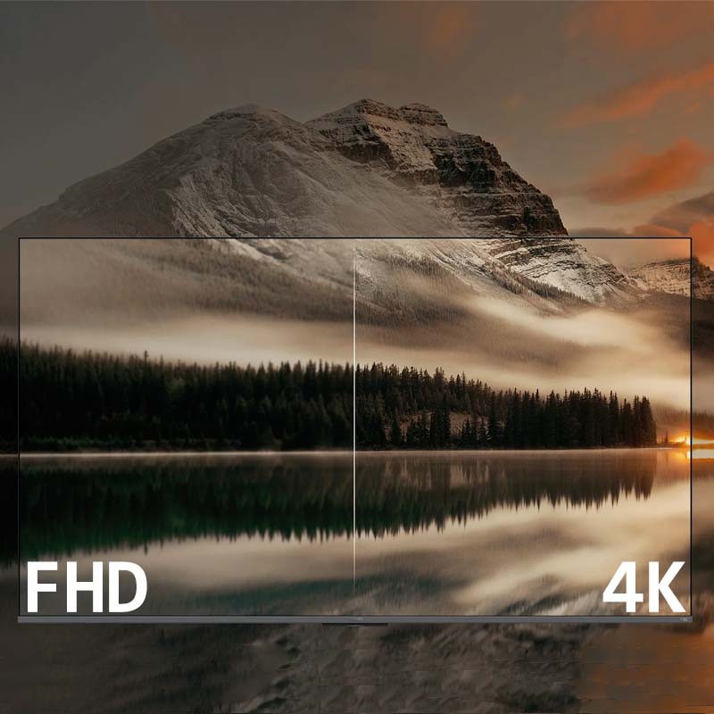 resolución 4K de la Xiaomi TV A 2025 de 43 pulgadas