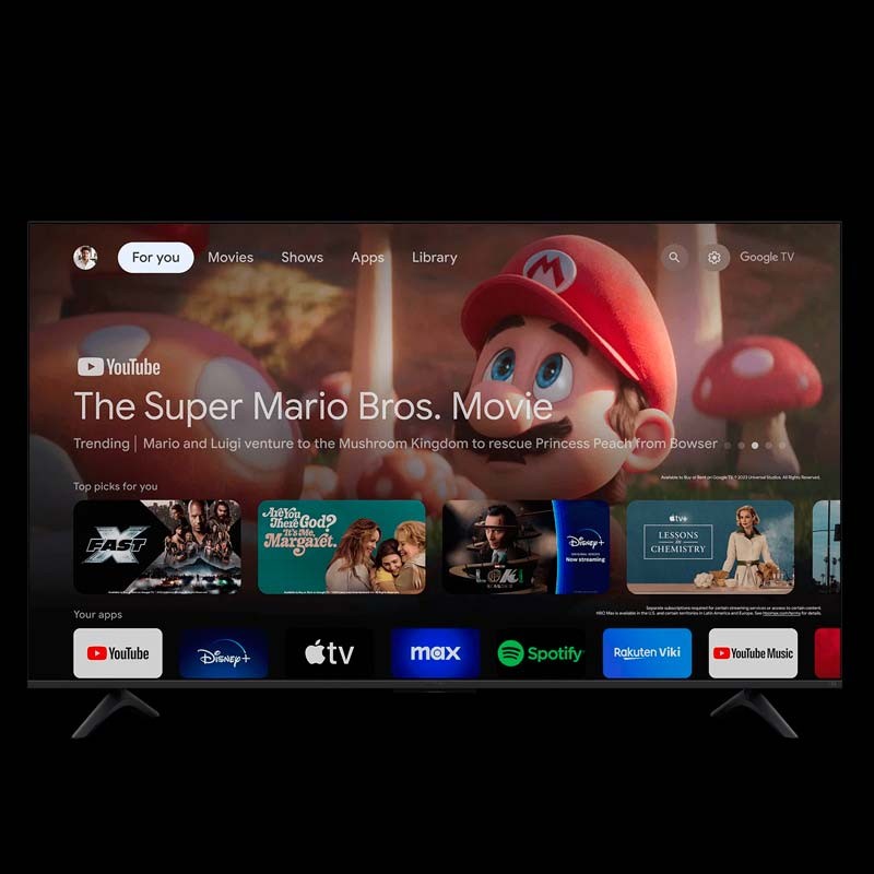 Google TV OS de la Xiaomi TV A 2025 de 43 pulgadas