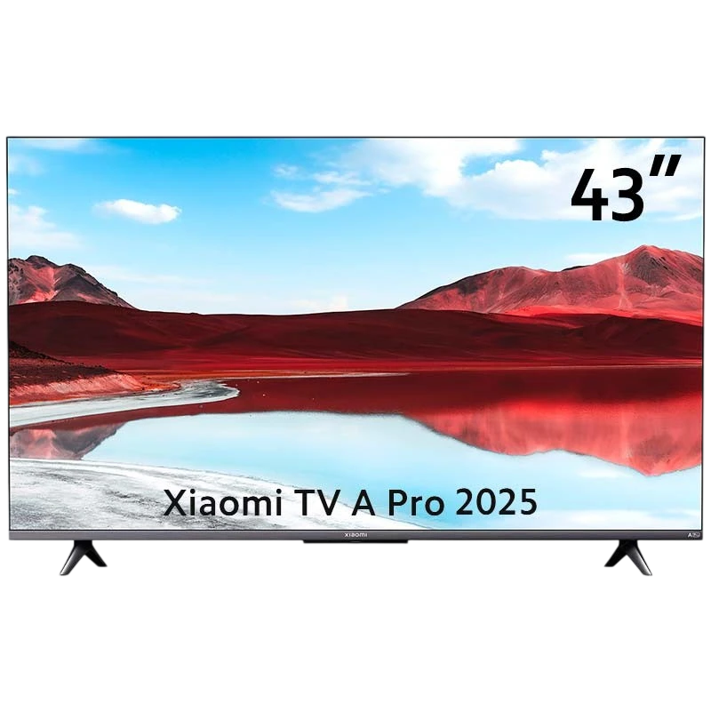 Xiaomi TV A Pro 43 2025 QLED 4K UHD Dolby Audio - Televisión con Google TV
