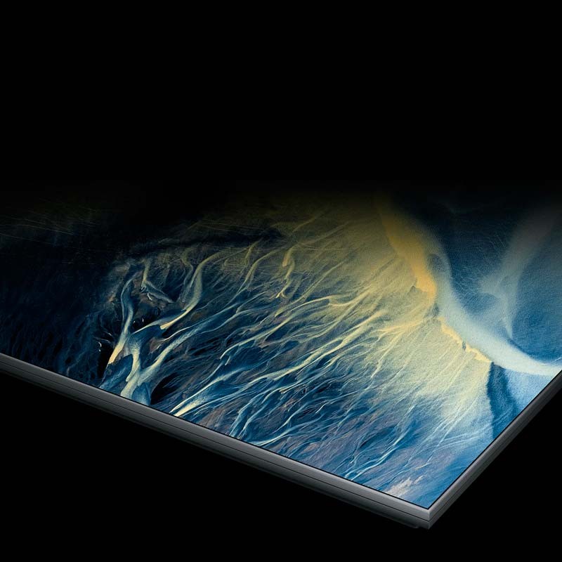 Xiaomi TV Max 85 (2025) - moldura metálica