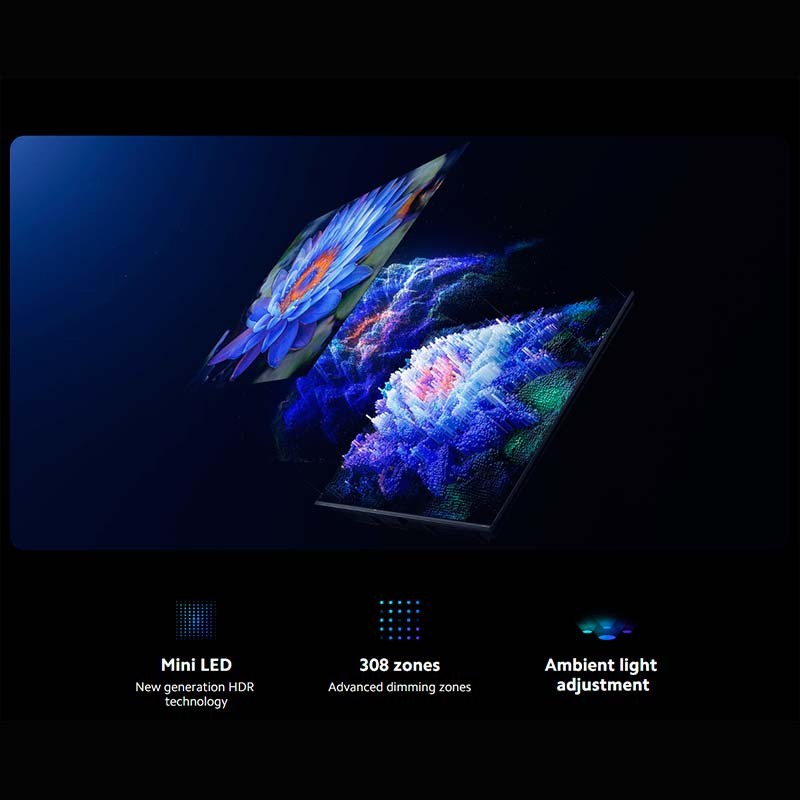 Xiaomi TV S Mini LED 55 (2025) - panel mini LED