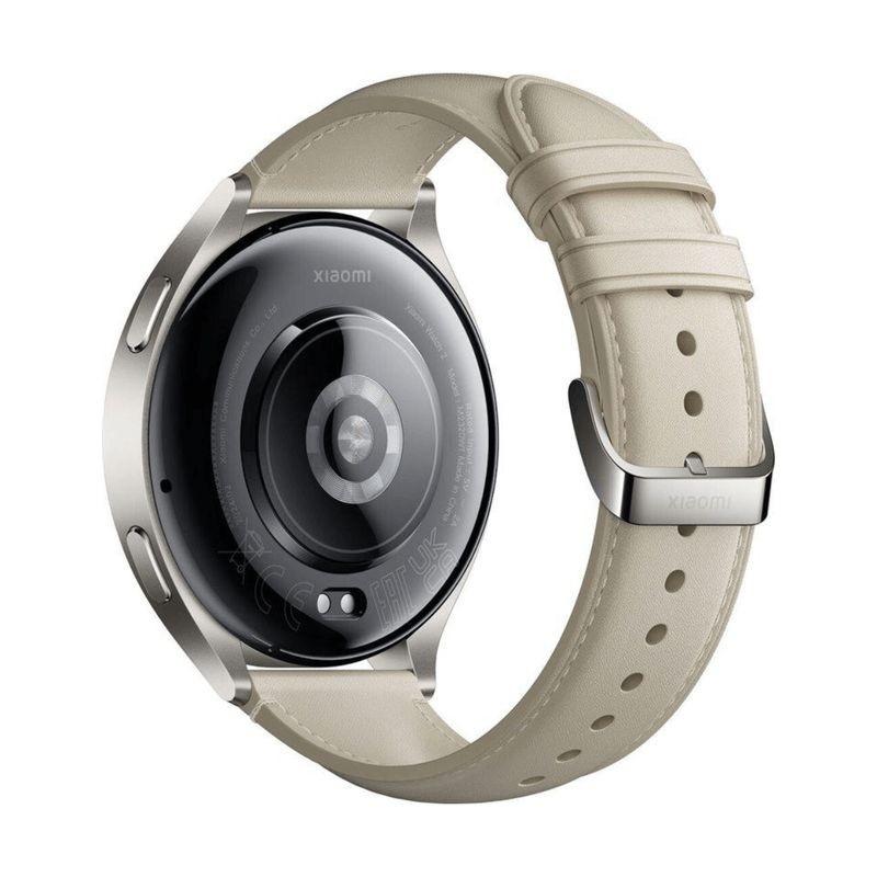 Trasera de Xiaomi Watch 2 Gris Titanio - Reloj inteligente con NFC y GPS
