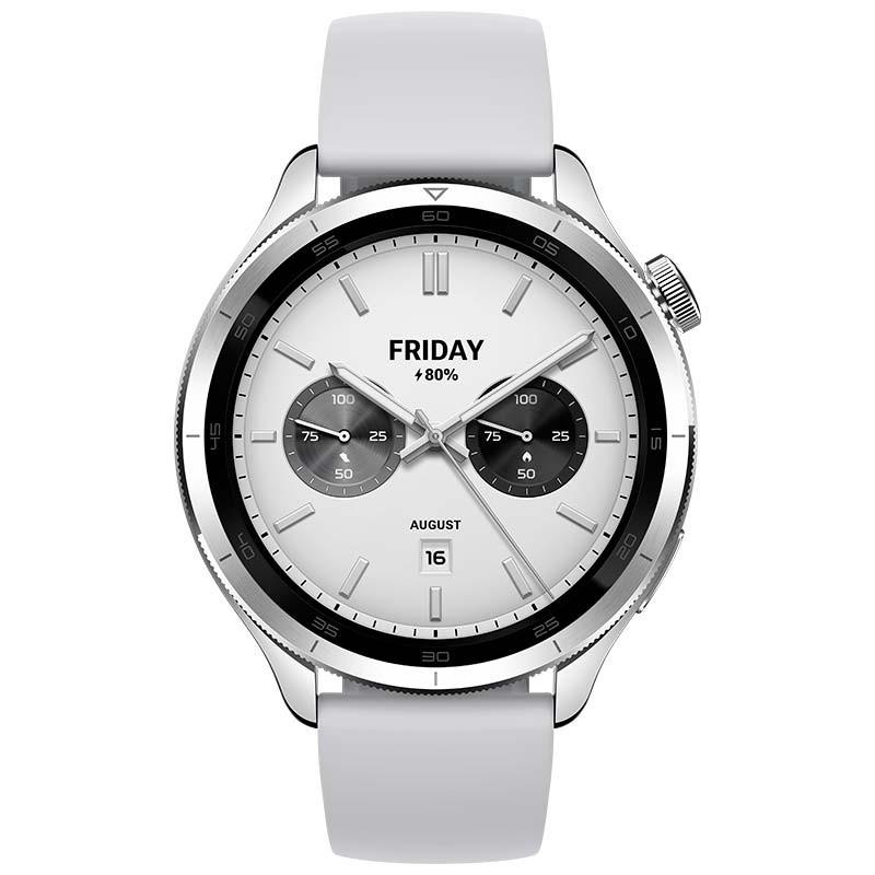 Xiaomi Watch S4 Argent - vue de face