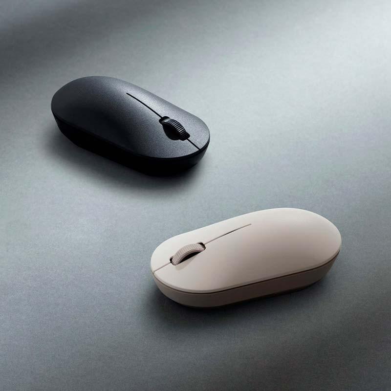 fotografia real do Xiaomi Wireless Mouse Lite 2 Branco