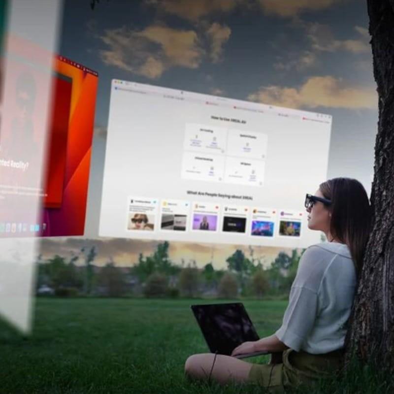 Potente XREAL Air 2 Negro - Gafas de Realidad Aumentada